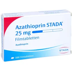 Azathioprin Stada 25 mg Filmtabletten 100 St