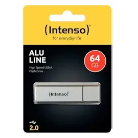 Intenso Alu Line 64 GB silber USB 2.0