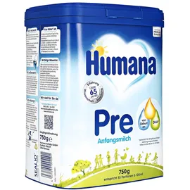 Humana Anfangsmilch Pre 750 g