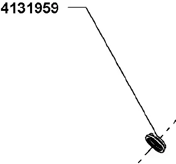 Taski 4131959 Dichtung 30030-25 Gasket Ersatzdichtung für Taski Aero
