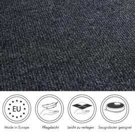 Andiamo Milo 200 x 1000 cm anthrazit