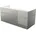 2 400x1 120x1 050mm grau