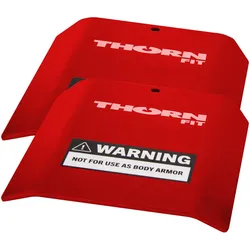 Gewichtsplatten für Weste Tactic One 5,6 lb Weiß [Paar] THORN FIT schwarz 2x2.5kg