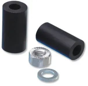 Kellermann Rubber adapter set (bevestiging rubber + moer) BL 1000, type 1 (vanaf 11,5 mm) Voorman