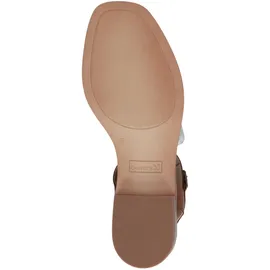 CAPRICE Sandalette in COGNAC Nappa), 38