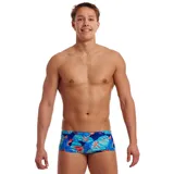 Funky Trunks Sidewinder Badehose Boxer - Lotsa Leaves - AUS 32