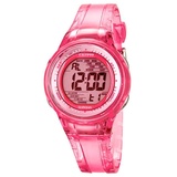 Calypso Kinderuhr by Festina Mädchen Damen Digital K5688/2 pink transparent - Magenta/Magenta