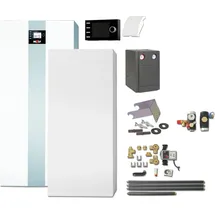 WOLF-Garten Wolf TGB-2-20 Gasbrennwertkessel mit Speicher TR-160, BM-2, Mischerkreis