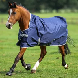 Bucas Freedom Turnout High Neck Weidedecke 150g 130cm Blau