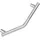 Evenes Winkelgriff Elida 45°, Edelstahl verchromt, BxHxT:438x438x87mm Evenes
