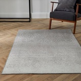 Fusion Teppich Beige 180 x 120 cm, Teppiche für Wohnzimmer, Teppich für Schlafzimmer, Teppich für Küche, Waschbarer Teppich, Rutschfester Teppich, Naturteppich Creme