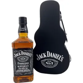 Jack Daniel's Old No.7 Guitar Case Edition Tennessee 40% vol 0,7 l Geschenkbox