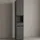 KADIMA DESIGN HAMBURG Hochschrank 33 x 181 x 34 cm Graphit Kunststoff