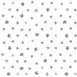 Sovie HOME Tischdecke Theresa in Blau aus Linclass® Airlaid 80 x 80 cm, 1 Stück Blumen Frühling Sommer Fest