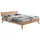 Hasena Ancona 160 x 200 cm Holz Braun Kernbuche