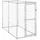 vidaXL Outdoor-Hundezwinger Verzinkter Stahl 110x220x180 cm
