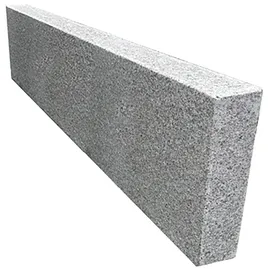Euro Stone Kantenstein Granit 100 x 18 x 6 cm grau