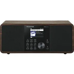 Telestar DIRA S 24i Digitalradio (DAB+/UKW, Internetradio, Soundprozessor (DSP), USB Musikplayer, Bluetooth, TFT LCD Farbdisplay)