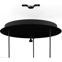 EGLO 900196 - Hängeleuchte AGUILARES 3xE27/40W/230V, Ø 43 cm - Schwarz