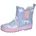 Gummistiefel Samira Blau/Rosa 31