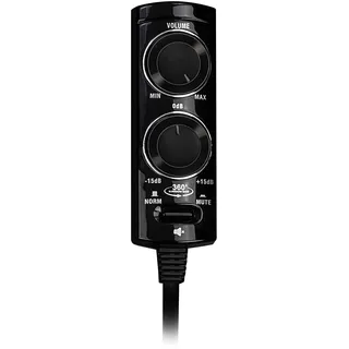 Axton A592DSP-RC: Fernbedienung für AXTON Verstärker A542DSP und A592DSP, Bass Level Remote Control mit Kabel