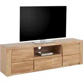 Home Affaire Lowboard »Burani« grifflose Optik, Fernsehtisch braun