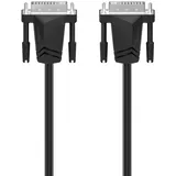 Hama DVI Anschlusskabel DVI-I Stecker DVI-I Stecker 150 m Schwarz