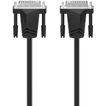 Hama DVI Anschlusskabel DVI-I Stecker DVI-I Stecker 150 m Schwarz