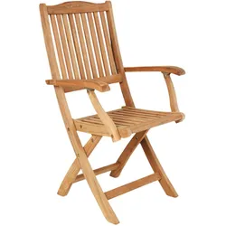 Brafab Filippa Diningsessel Teakholz klappbar Natur - Natur