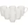 Villeroy & Boch Vivo Basic White Kaffeebecher 6er Set weiß