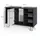 Vicco Waschtischunterschrank 80 x 54 cm Anthrazit/Weiß Hochglanz