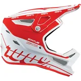 100% Status Downhillhelm Topenga Red / White XL