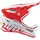 100% Status Downhillhelm Topenga Red / White XL