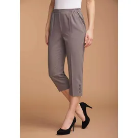 GOLDNER Caprihose Pflegeleichte Schlupfhose Beige 38
