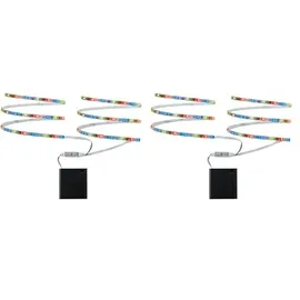 Paulmann LED-Strip Mobil 2 x 80 cm RGB