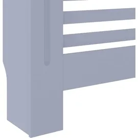 vidaXL MDF Heizkörperverkleidung Grau 78 cm