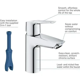 Grohe QuickFix Start S-Size Einhandmischer chrom 23550002