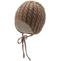 Sterntaler Strickmütze Zopfmuster beige, 45 cm