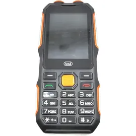 Trevi Forte 70 Arbeitstelefon, Stoßfest, Lange Akkulaufzeit, Robustes Smartphone mit 2,4" LCD-Display, Einfache Bedienung, Doppelte Taschenlampe, Leistungsstarker Lautsprecher, Wireless, Kamera