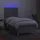 vidaXL Boxspringbett 100 x 200 cm Hellgrau