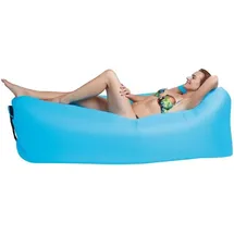 Happy People Lounger to go 2.0 blau