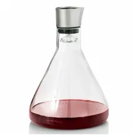 BLOMUS Dekanter Delta Glas Schwarz