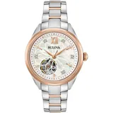 BULOVA New Automatic Mehrfarbig Automatik Stahl 38 mm 98P170