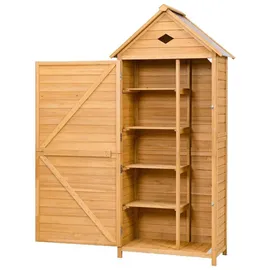 komfotteu Gartenhaus 0,70 x 0,36 m Braun