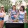 luxuskollektion Grillbesteck-Set 6 Stück Edelstahl weiß