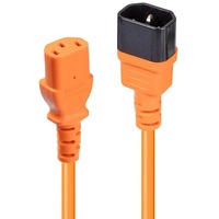 LINDY 30475 2m IEC Verlängerung, orange