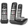Gigaset A735A Trio schwarz