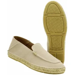 Espadrij Herren Slip-On-Schuhe Weiss einfarbig - 40