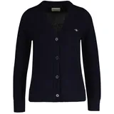 GANT 4800201 Strickjacke - Evening Blue) S