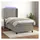vidaXL Boxspringbett 100 x 200 cm Hellgrau